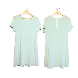 JOLIE Los Angeles Light Blue T-Shirt Dress Size L | Soft Stretchy Casual